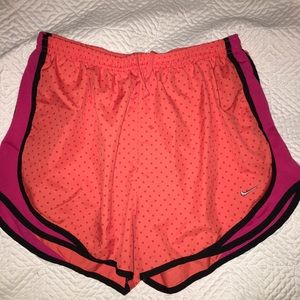 Orange Polka Dot Dri-Fit Nike Shorts🧡💕